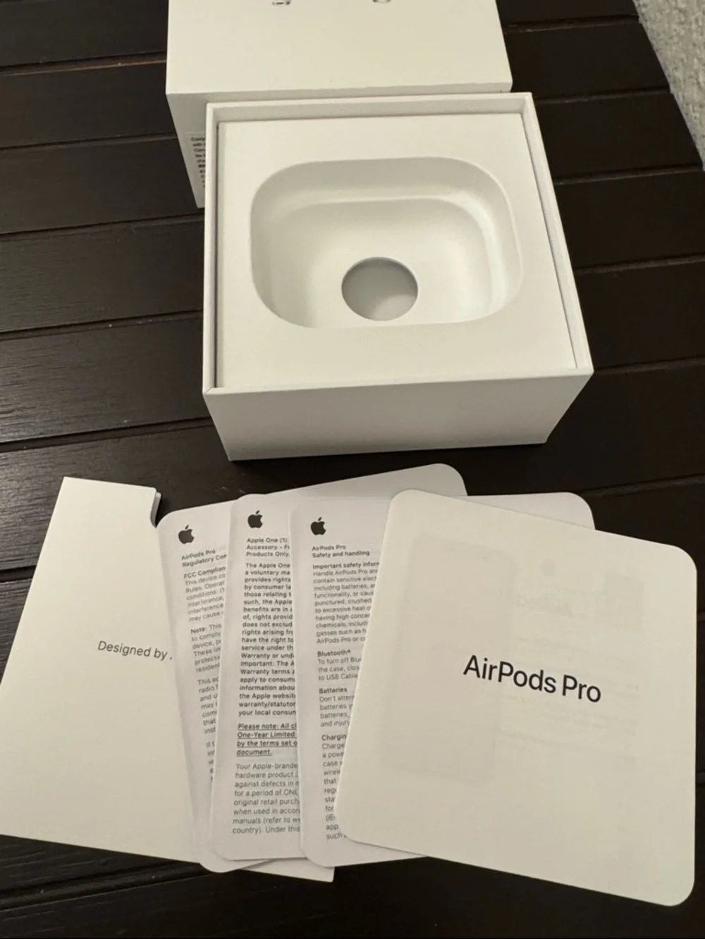 Bundle- EMPTY- Apple Pencil Pro Box, EMPTY AirPods Pro box, EMPTY iPad Pro Box